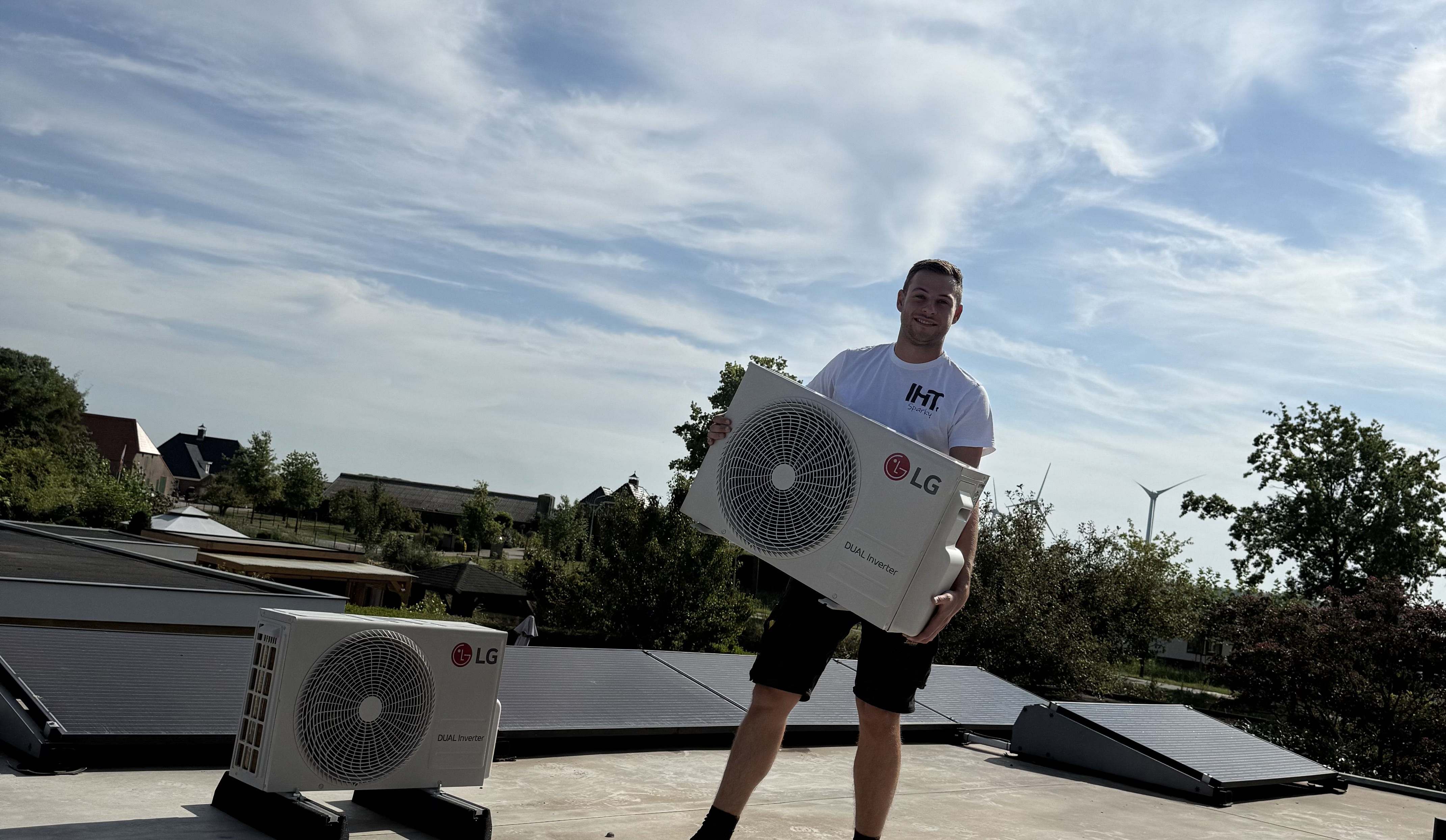 Strak geplaatste Airco In de Woonkamer door IHT Systems